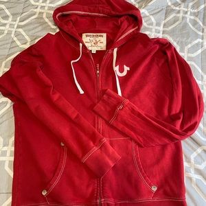 Men’s Buddha logo zip hoodie